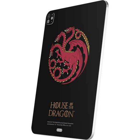 HBO House of the Dragon Red Tararyen Sigil iPad Pro 13in M4 (2024) Skin