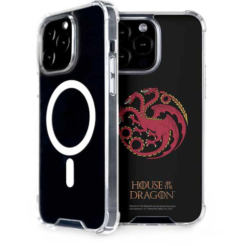 HBO House of the Dragon Red Tararyen Sigil iPhone Cases