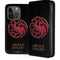 HBO House of the Dragon Red Tararyen Sigil iPhone 15 Pro Folio Case