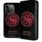 HBO House of the Dragon Red Tararyen Sigil iPhone 15 Pro Folio Case