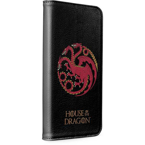 HBO House of the Dragon Red Tararyen Sigil iPhone 15 Pro Folio Case