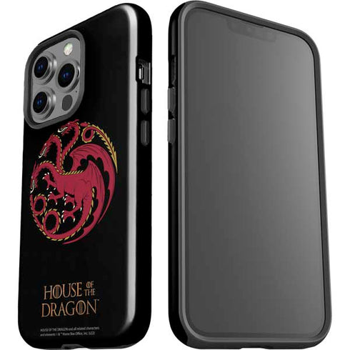 HBO House of the Dragon Red Tararyen Sigil iPhone 15 Pro Impact Case