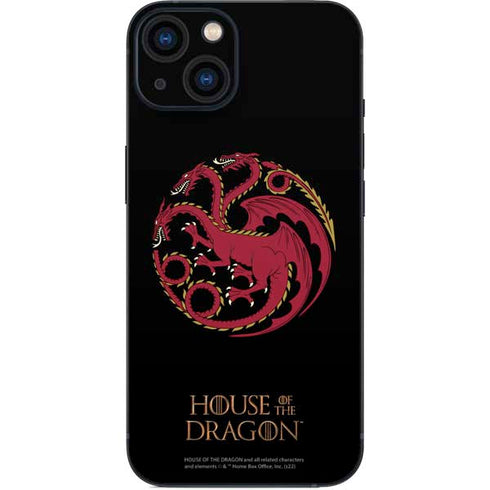HBO House of the Dragon Red Tararyen Sigil iPhone 15 Skin