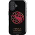 HBO House of the Dragon Red Tararyen Sigil iPhone 16 Impact Case