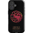 HBO House of the Dragon Red Tararyen Sigil iPhone 16 Plus Impact Case