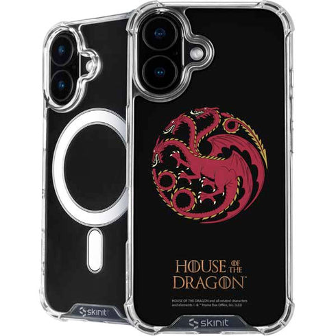 HBO House of the Dragon Red Tararyen Sigil iPhone 16 Plus MagSafe Case