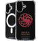 HBO House of the Dragon Red Tararyen Sigil iPhone 16 Plus MagSafe Case