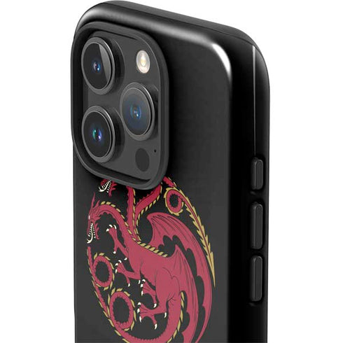 HBO House of the Dragon Red Tararyen Sigil iPhone 16 Pro Impact Case