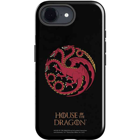 HBO House of the Dragon Red Tararyen Sigil iPhone 16e Impact Case