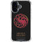 HBO House of the Dragon Red Tararyen Sigil iPhone 17 Clear Case