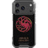 HBO House of the Dragon Red Tararyen Sigil iPhone 18 Pro Clear Case