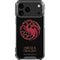 HBO House of the Dragon Red Tararyen Sigil iPhone 18 Pro Max Clear Case