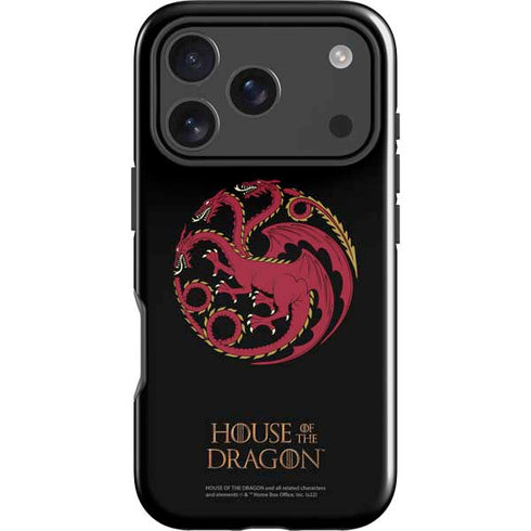 HBO House of the Dragon Red Tararyen Sigil iPhone 18 Pro Max Impact Case