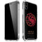 HBO House of the Dragon Red Tararyen Sigil iPhone X/XS Clear Case