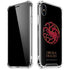 HBO House of the Dragon Red Tararyen Sigil iPhone X/XS Clear Case