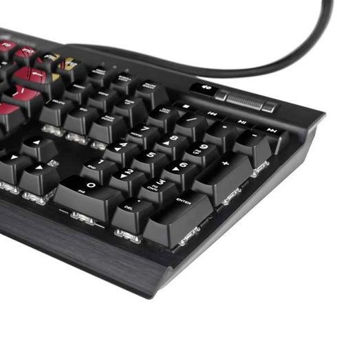 HBO House of the Dragon Red Tararyen Sigil K95 RGB PLATINUM Mechanical Gaming Keyboard Skin