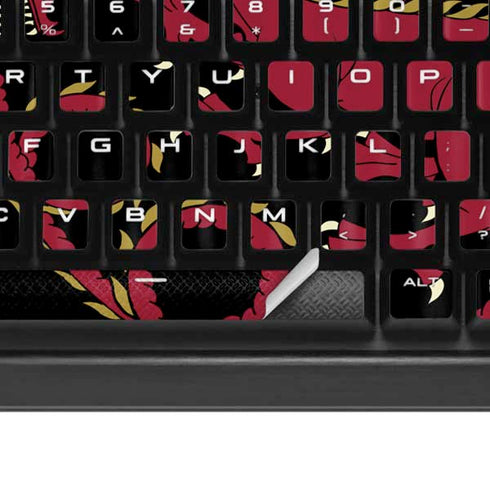 HBO House of the Dragon Red Tararyen Sigil K95 RGB PLATINUM Mechanical Gaming Keyboard Skin