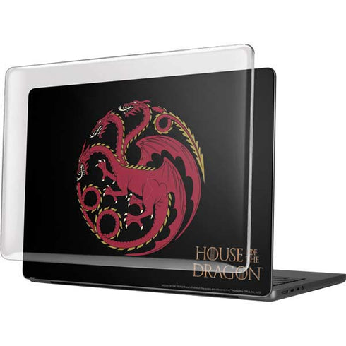 HBO House of the Dragon Red Tararyen Sigil MacBook Pro 14in (2021-24) Case plus Skin