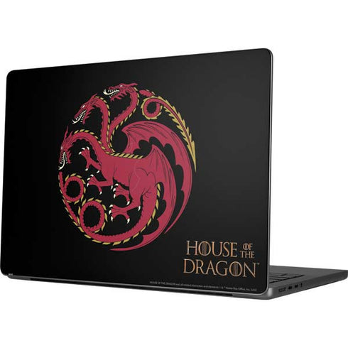 HBO House of the Dragon Red Tararyen Sigil Apple MacBook Pro 14-inch Skin