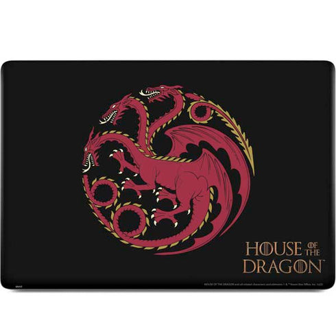 HBO House of the Dragon Red Tararyen Sigil MacBook Skins