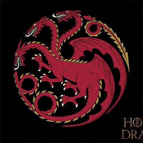 HBO House of the Dragon Red Tararyen Sigil MacBook Skins