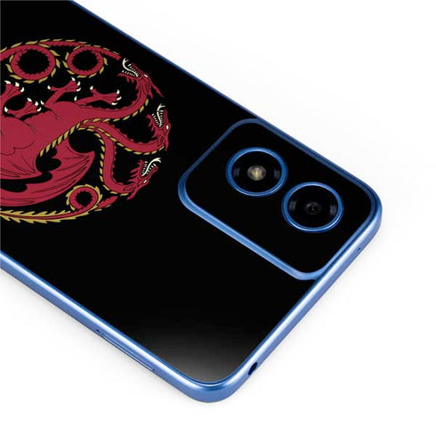HBO House of the Dragon Red Tararyen Sigil Moto G Play 4G (2024) Skin