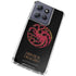 HBO House of the Dragon Red Tararyen Sigil Moto G Power 5G (2025) Clear Case