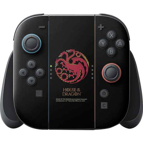 HBO House of the Dragon Red Tararyen Sigil Nintendo Skins