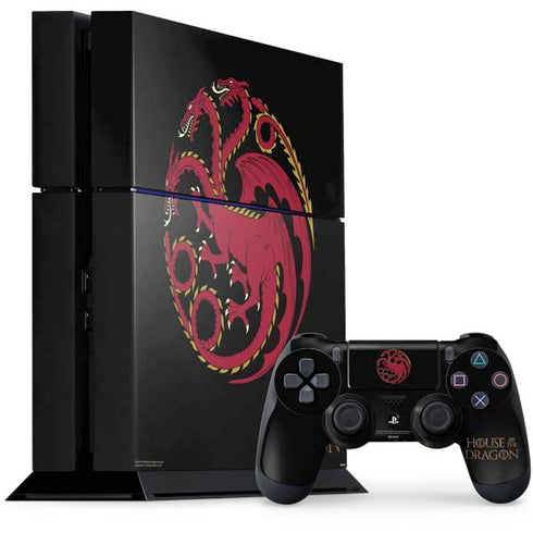 HBO House of the Dragon Red Tararyen Sigil PlayStation PS4 Skins