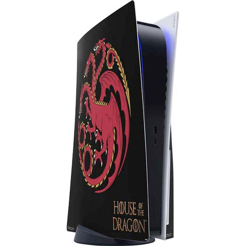 HBO House of the Dragon Red Tararyen Sigil PlayStation PS5 Skins