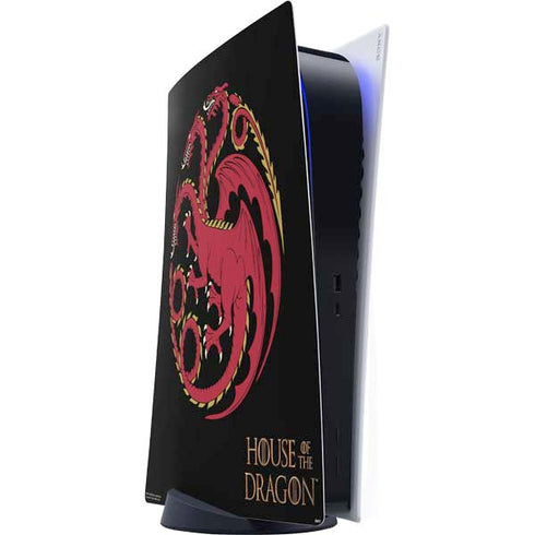 HBO House of the Dragon Red Tararyen Sigil PlayStation PS5 Skins