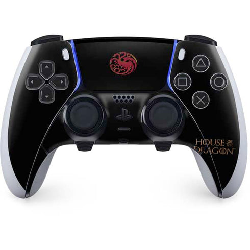 HBO House of the Dragon Red Tararyen Sigil PS5 DualSense Edge Pro Controller Skin