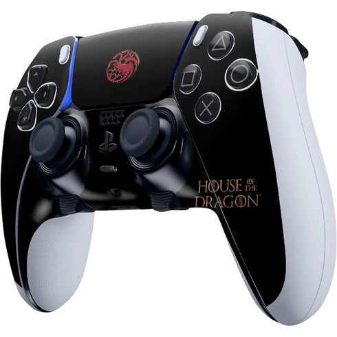 HBO House of the Dragon Red Tararyen Sigil PS5 DualSense Edge Pro Controller Skin