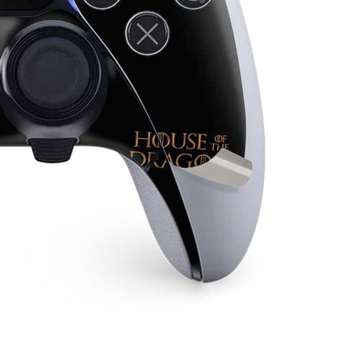 HBO House of the Dragon Red Tararyen Sigil PS5 DualSense Edge Pro Controller Skin