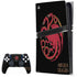 HBO House of the Dragon Red Tararyen Sigil PS5 Pro Bundle Skin