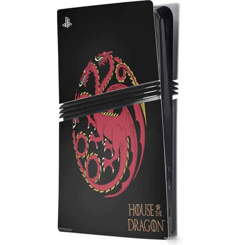HBO House of the Dragon Red Tararyen Sigil PlayStation PS5 Skins