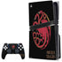 HBO House of the Dragon Red Tararyen Sigil PS5 Pro Disk Bundle Skin