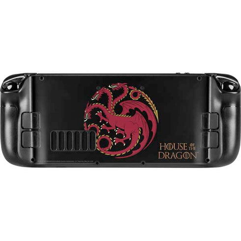 HBO House of the Dragon Red Tararyen Sigil Steam Deck Handheld Gaming Computer Skin