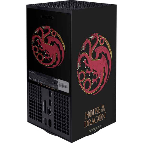 HBO House of the Dragon Red Tararyen Sigil XBox Series X Digital Edition Bundle Skin