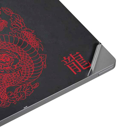 Red Dragon Laptop Skins