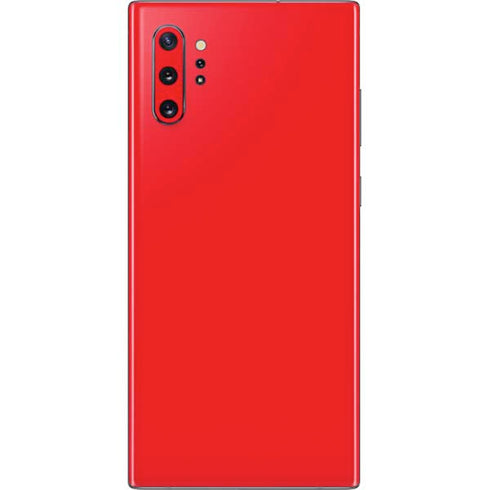 Red Galaxy Note 10 Plus Skin