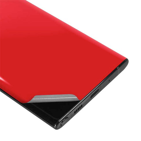 Red Galaxy Note 10 Plus Skin