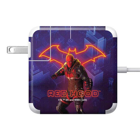 DC Comics Gotham Knights Red Hood 85W Power Adapter (15 and 17 inch MacBook Pro Charger) Skin