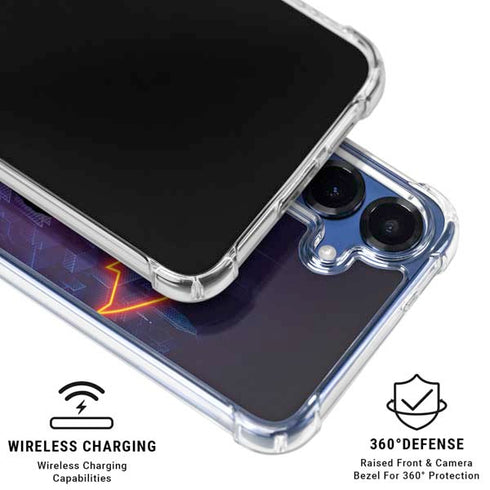 DC Comics Gotham Knights Red Hood Galaxy S25 FE Clear Case