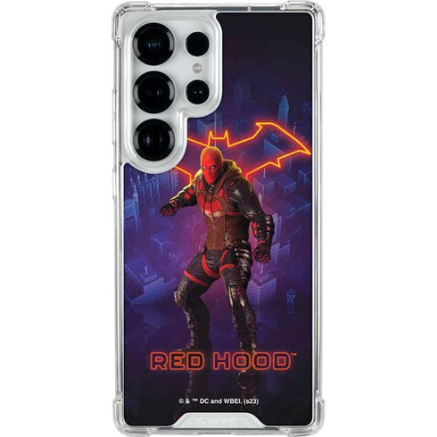 DC Comics Gotham Knights Red Hood Galaxy S25 Ultra Clear Case