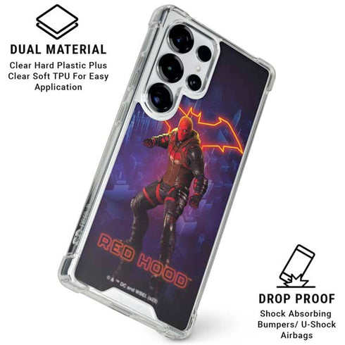 DC Comics Gotham Knights Red Hood Galaxy S26 Ultra Clear Case