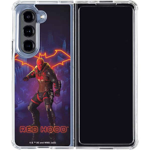 DC Comics Gotham Knights Red Hood Galaxy Z Fold5 5G Clear Case