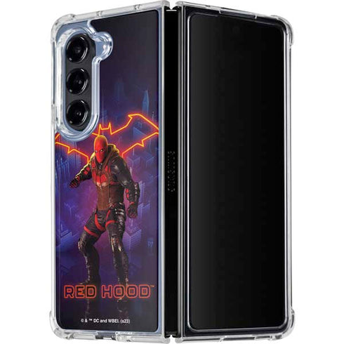 DC Comics Gotham Knights Red Hood Galaxy Z Fold5 5G Clear Case