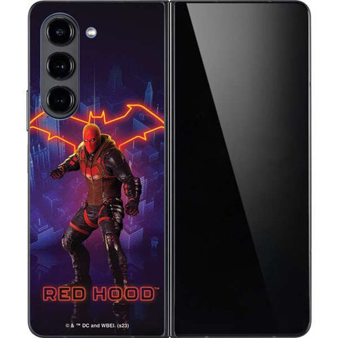 DC Comics Gotham Knights Red Hood Galaxy Z Fold5 5G Skin