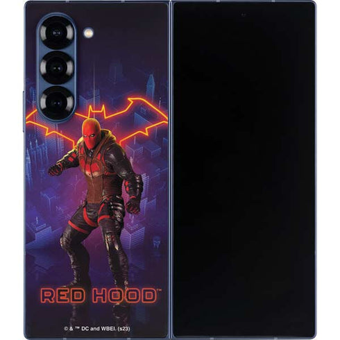 DC Comics Gotham Knights Red Hood Galaxy Z Fold6 Skin